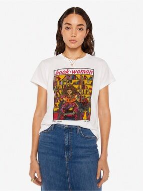 Vintage Book Woman Kiki Suarez Single Stitch Tee Shirt Short Sleeve Crewneck 956